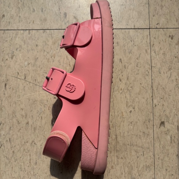 Gucci sandals pastel pink W 10 - Picture 10 of 12